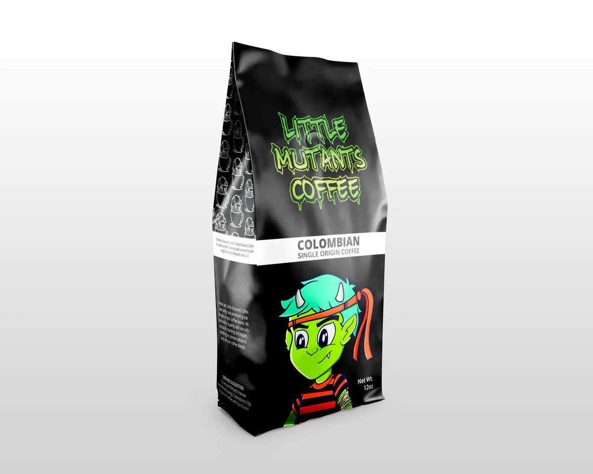 littlemutantnft's tweet photo. Start your day with an amazing cup of Little Mutants Coffee☕️

Head over to https://t.co/fIUEG2EuI1 and get your beans today🧪☕️

Unlike regular coffee brands, we are a Web3 coffee subscription dedicated to helping our farmers❤️

#letsmutate #Coffee #littlemutants https://t.co/c71KwvyK3e