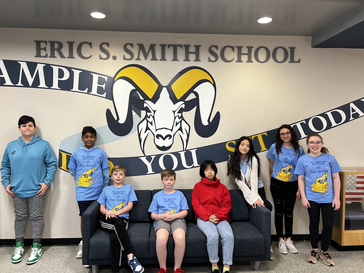 Our 6th grade Battle of the Books Teams head to the annual County Battle! After months of reading and preparation, students are ready to take on schools around Bergen County. Let’s go Rams💙💛🐏