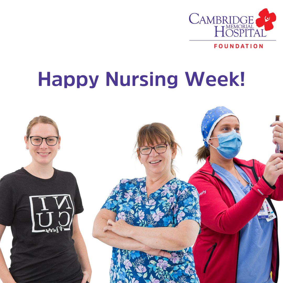 CMH_Foundation's tweet photo. This week, we celebrate the incredible nurses at CMH. Every day you provide our patients with kindness, compassion and exceptional care! We appreciate the difference that you are making in our Community.
Thank you, Nurses!
#NursingWeek #ourcmh #ThankYouNurses #cmhfoundation https://t.co/7k9ilAN634