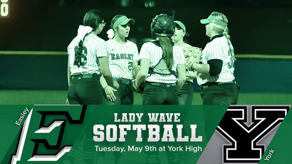 EHS_GamedayLIVE's tweet photo. AAAA Softball State Playoff Information for Tuesday, May 9th

Tickets can be purchased in advance or at the gate with a credit card.  NO CASH SALES. York High School does have a clear bag policy. 

Ticket Link  - https://t.co/veNanolk4d

#waveallday https://t.co/tMZVubAmGt