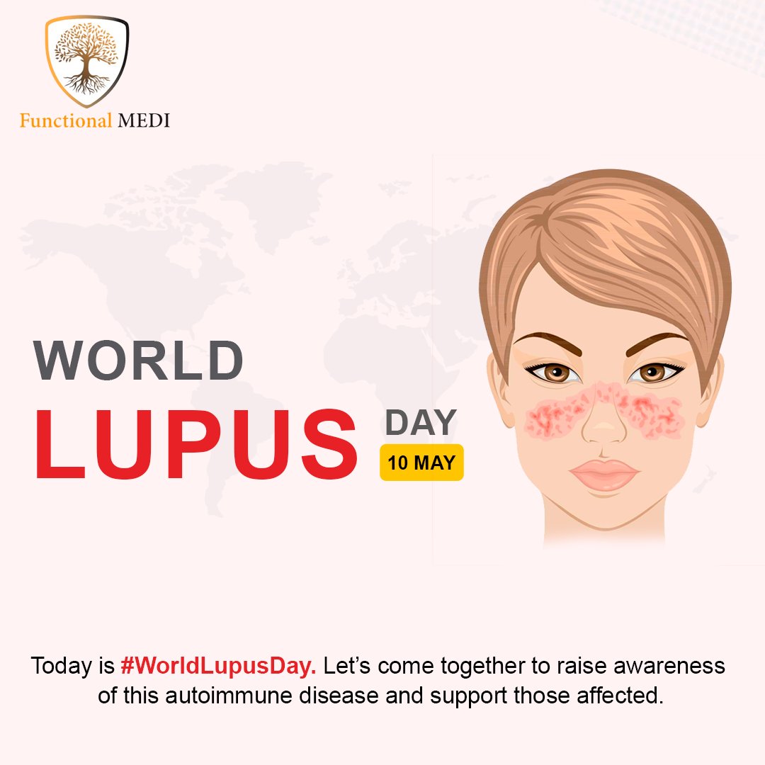 functional_medi's tweet photo. Today is #WorldLupusDay. Let’s come together to raise awareness of this autoimmune disease and support those affected.
.
#mediend #medicine #medical #aggregatorofmultitherapy #funcationmedi #lupus #lupusadvocate #worldlupusday #lupusfacts #barbatoslupus #lupusnephritis #global https://t.co/dvnfYTX1Tr
