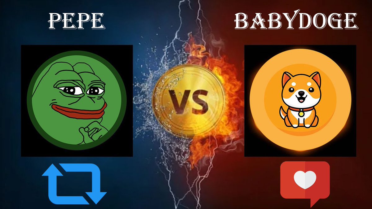 PepeCZBinance's tweet photo. wich #memecoins will be Next #1000XGEM ?
RT $PEPE
LIKE #BabyDogeCoin https://t.co/8ThD2TNiOi