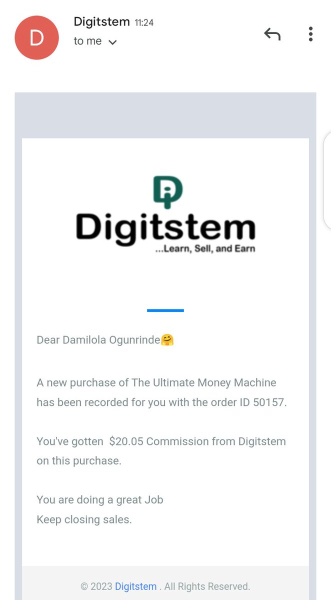 Damilola_Shevy's tweet photo. Wealthy Living is possible. Was able to make another sale @digitstem . Thanks @MercyIlori3  - coach Midelight https://t.co/Tsx3LlLwiq
