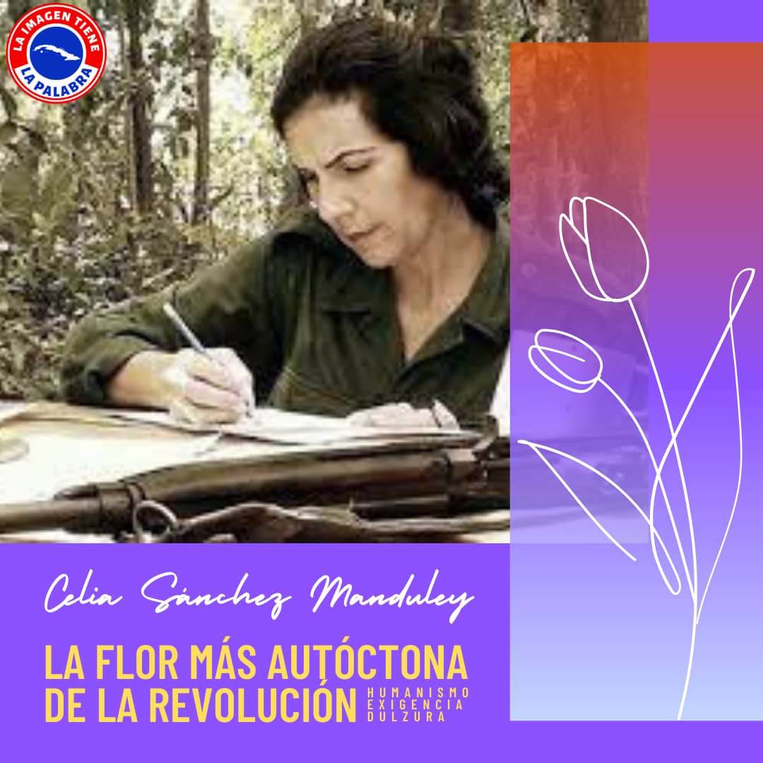 Celia fue la retaguardia de los combatientes de la Sierra Maestra.
#CubaViveEnSuHistoria