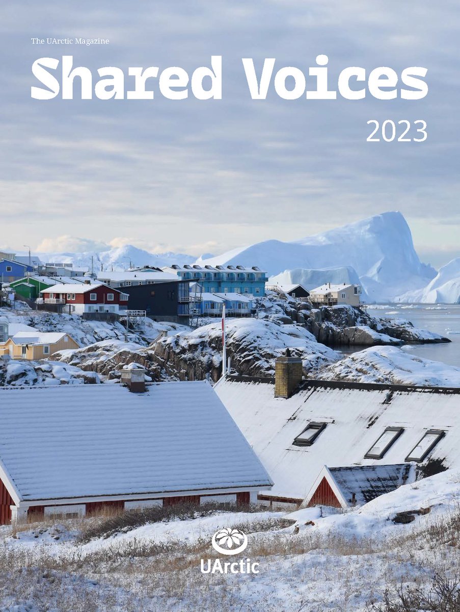 uarctic's tweet photo. The 2023 issue of our #SharedVoices magazine is now available online!

➡️ https://t.co/fVoUp6E6xs https://t.co/QdpKmdjCyt