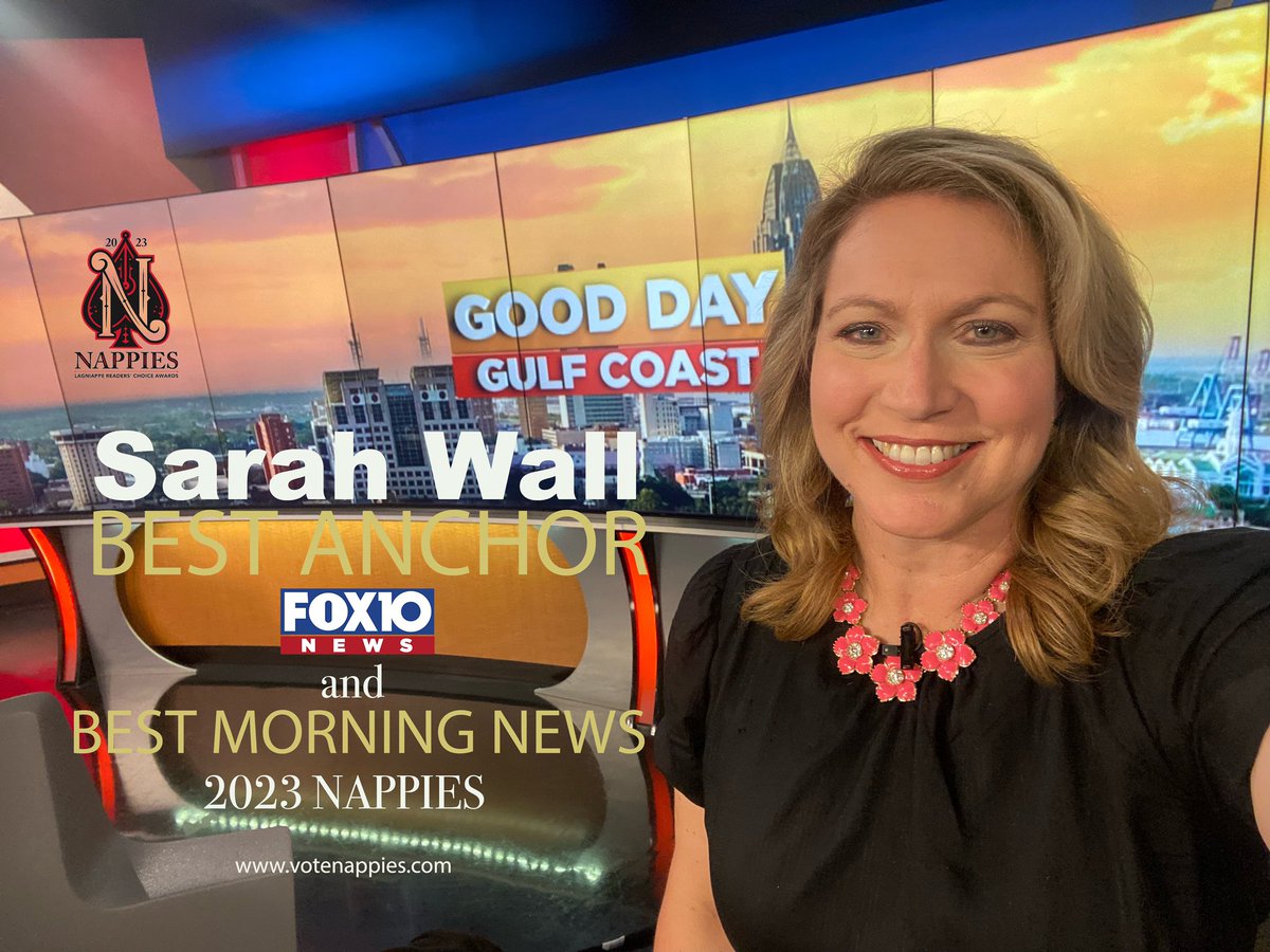 ❤️ THANK Y’ALL so much for making me and our morning newscast finalists in the #Nappies2023!!  I really love spending my mornings with y’all!! #bestjob