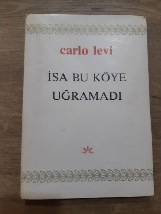 Merhaba <a href="/sarpergunsal/">Sarper Günsal</a> bey, bahsettiğiniz Carlo Levi kitabı İsa Bu Köye Uğramadı (Christ Stopped At Eboli) olabilir mi? İyi yayınlar.