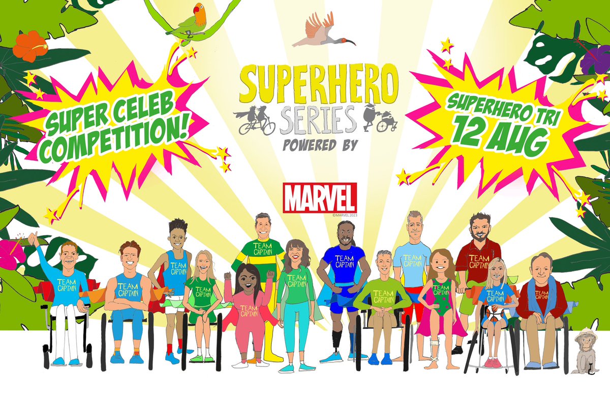 SuperheroTri's tweet photo. POW!! So exciting!! We’ve had 2 more SUPER ENTRIES to be with in a chance to race with of our Super Team Captains. Make it your mission today!! https://t.co/IoNlJh7aCH #findyourpower https://t.co/Vv5JbWTU8K