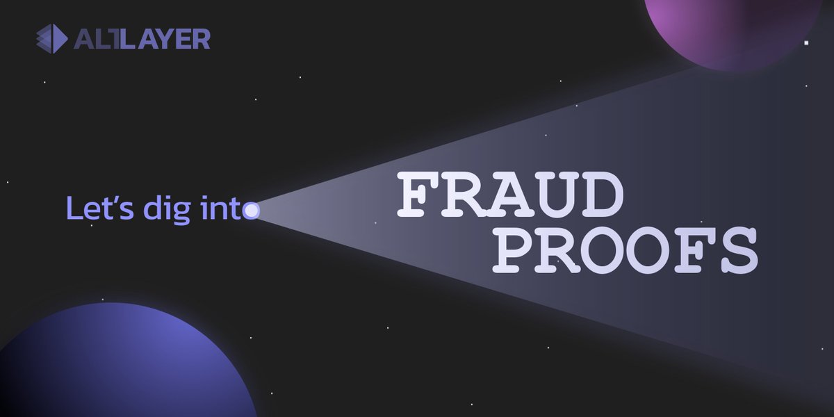 alt_layer's tweet photo. Rollups, sidechains, L2s - what’s the difference? 🤔
In this blog, we delve into optimistic rollup designs & the role of #fraudproofs in enabling trustless messaging b/w rollups & underlying chains.
https://t.co/NMZ8hE7PYx
🔥Tip: Scroll to the end for a glimpse of what’s comin' https://t.co/KrlSxhxN3w