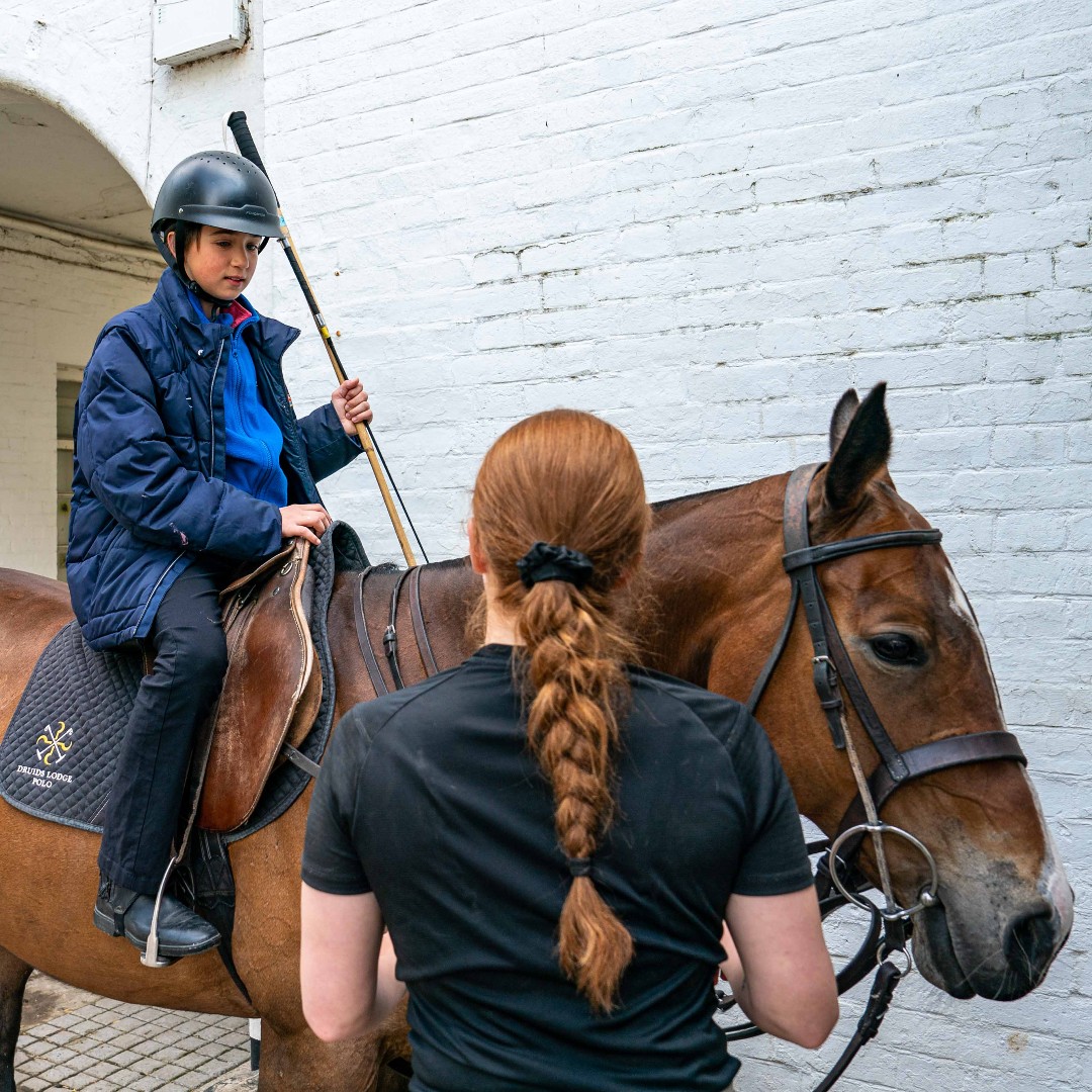 GodolphinSchool's tweet photo. Had a fantastic time at Polo! Students rode ponies that played for the British team! Such a great session. 🐎

📸: @MichaelBerkel13

Gallery 👉 https://t.co/xkyYjlTpx6 https://t.co/a3imYyXtX6