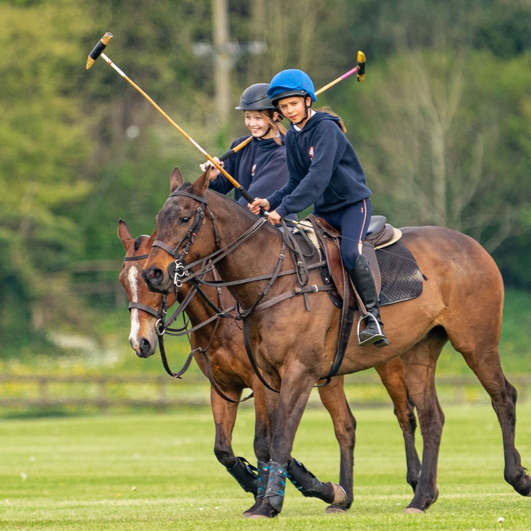 GodolphinSchool's tweet photo. Had a fantastic time at Polo! Students rode ponies that played for the British team! Such a great session. 🐎

📸: @MichaelBerkel13

Gallery 👉 https://t.co/xkyYjlTpx6 https://t.co/a3imYyXtX6