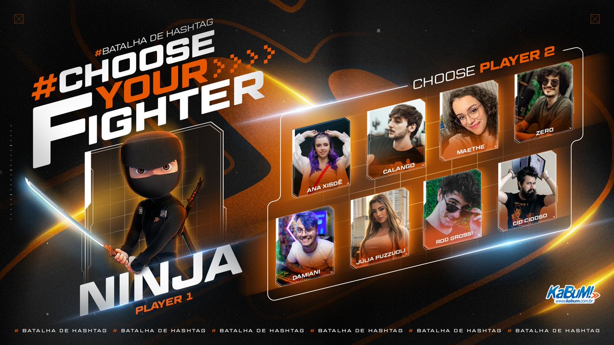 Ninja do KaBuM! tweet media