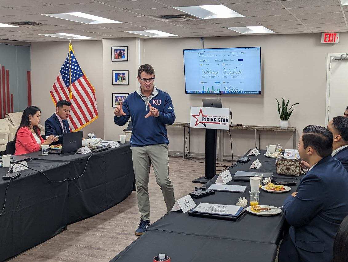 Had a blast talking to the <a href="/GOP/">GOP</a>’s Rising Stars this morning and give them a brief sneak peek of <a href="/SidekickHQ/">Campaign Sidekick</a> V3.