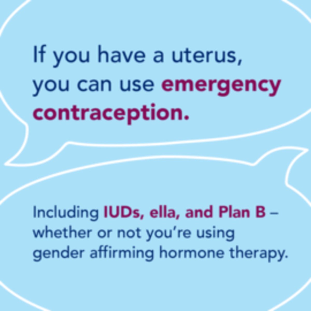Planned Parenthood on Twitter "Plan B or other emergency contraception methods won’t interfere