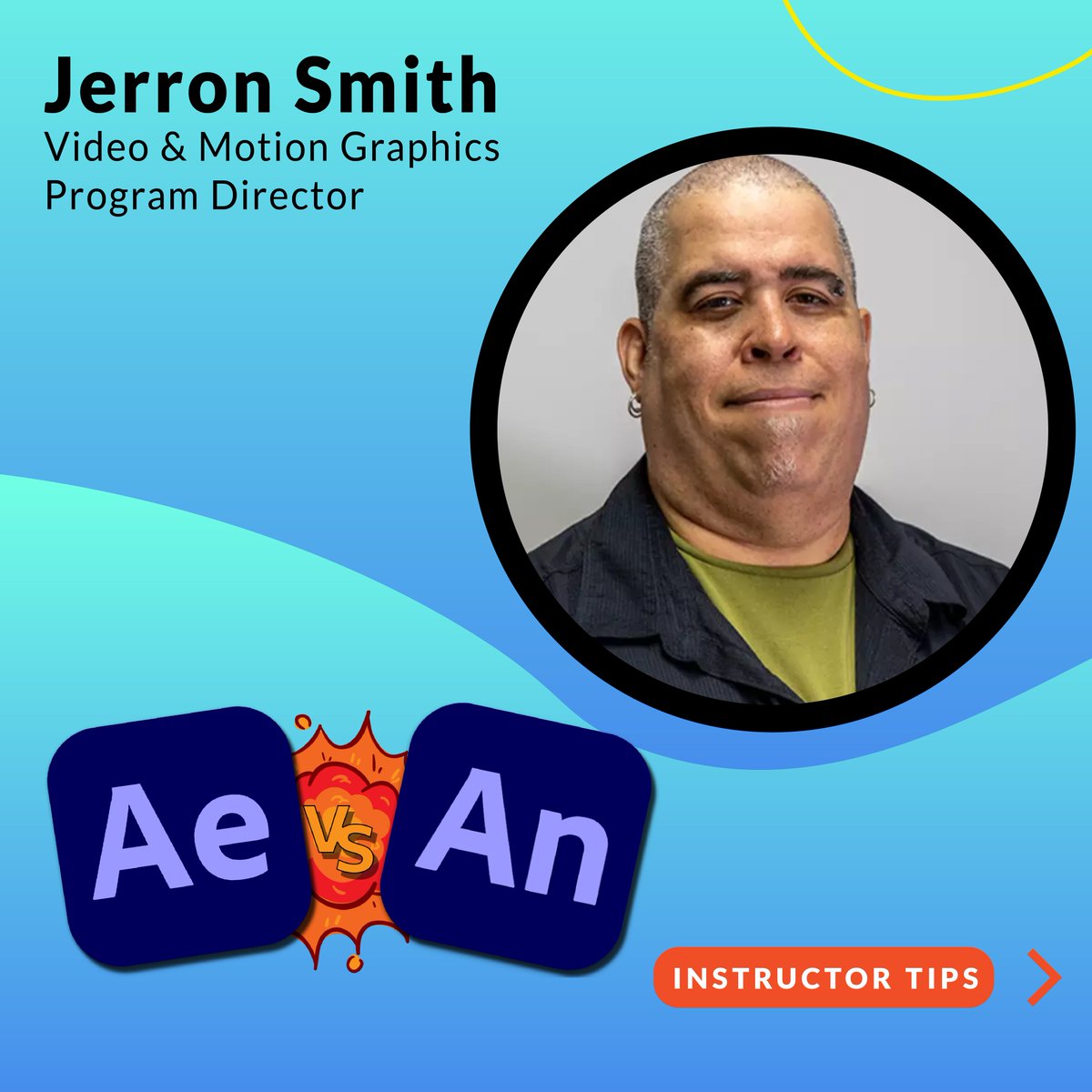 nobledesktop's tweet image. Prepare for an epic showdown: Adobe After Effects vs. Adobe Animate! Our Video &amp;amp; Motion Graphics Program Director Jerron Smith tells us the differences between the digital sorceries. Read more at zurl.co/Qm6E #AfterEffectsVsAnimate #AdobeDuel #NobleDesktop