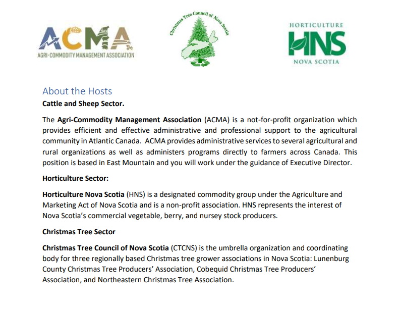 We're hiring 3 Climate Change Adaptation Coordinators in partnership with ACMA &amp; Horticulture NS! 

Please find more details at the link below; 
ow.ly/M73150Ojgob
