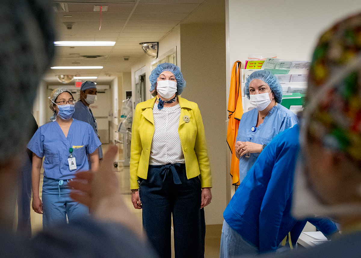 OakValleyHealth's tweet photo. #Nursing has always been a part of Terri’s life. Her mother and stepmother were #Nurses, and her eldest daughter became a #Nurse. Terri, our VP, Clinical Programs and Chief Nurse Executive, always knew she wanted to help others. More: https://t.co/00hgLssKMZ 🔗 #NursingWeek2023 https://t.co/JvuTang2Mm