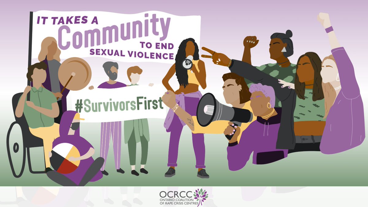 DrawTheLineON's tweet photo. Make sure you are following #SurvivorsFirst to keep up with events and initiatives led by Ontario sexual assault centres this Sexual Violence Prevention Month!
#SVPM #SVPM23 @OCRCC_ON https://t.co/h9ksXSX0dy