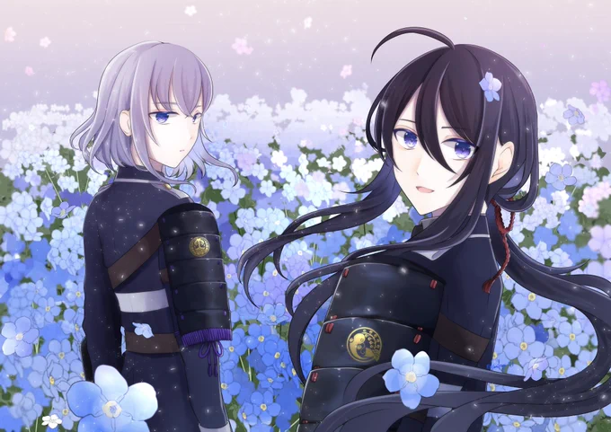 #刀剣男士の花まつり 色とりどり