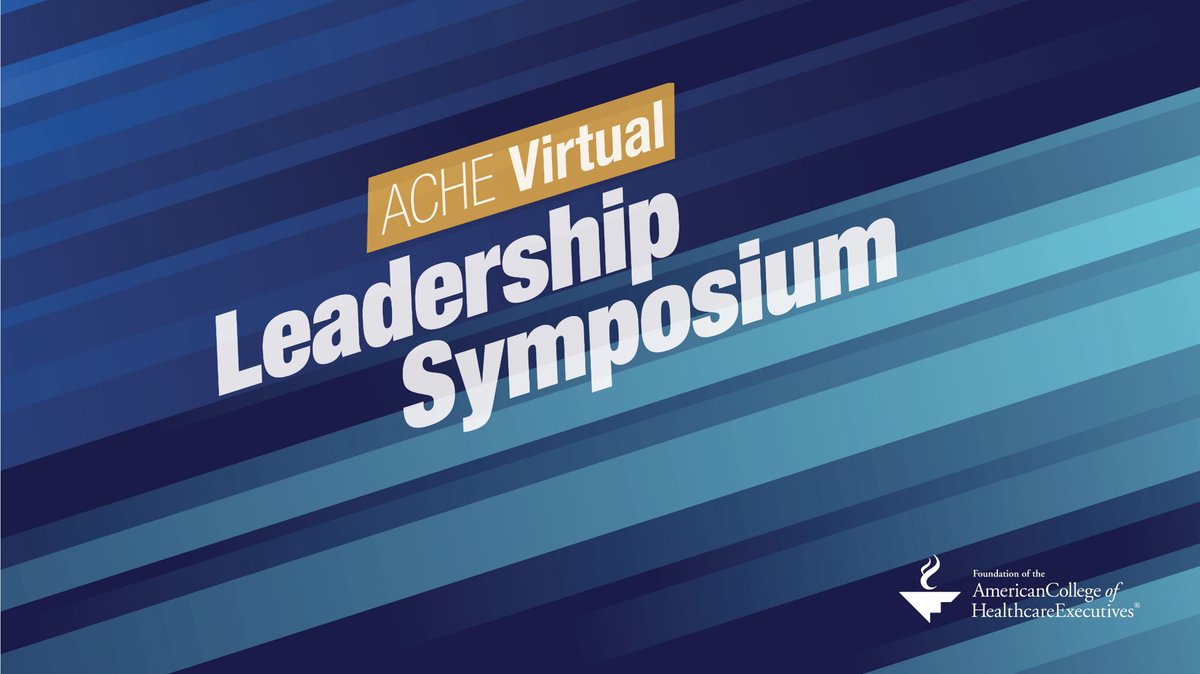CFAR_INC's tweet photo. Join Principal Jennifer Tomasik and @DrMarkADavis of @MiamiCancerInst at the @ACHEConnect Virtual Leadership Symposium today! #VirtualACHE
https://t.co/CeCZPbFRln https://t.co/qkCpSR46BE