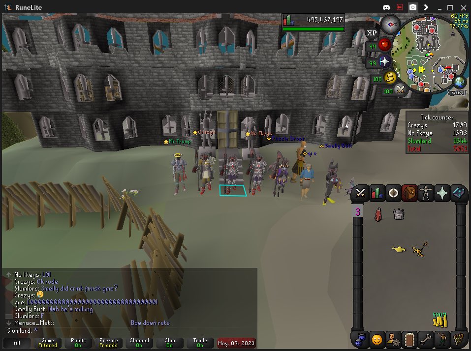 Gm to gm 😎 #osrs #vintageosrs