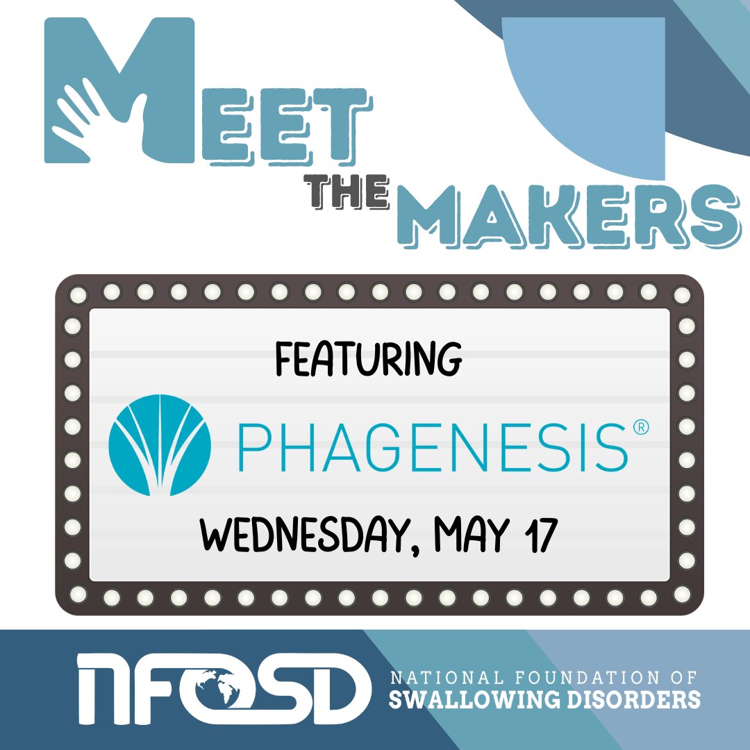 Phagenyx's tweet photo. Exciting news! Join the #NFOSD on May 17th at 20:00 (EST) for a "Meet the Makers" webinar featuring Cari Manypenny. Learn about the cutting-edge Phagenyx and Pharyngeal Electrical Stimulation (#PES) to treat dysphagia.
Register here โก https://t.co/FRBLRvKPSq ๐ก https://t.co/gt2lGQoiE2