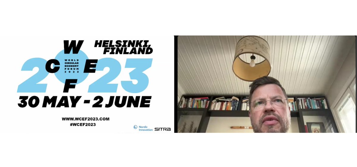 GENetwork's tweet photo. @circleeconomy @ilo @S4YE_Coalition @WorldBank @IndustriALL_GU @SitraFund @ioevoice @ciicesd @IYCM @Esther_mgb @kherlevi @dianajunquerac @UNEP @10YFP @jorgelaguna Kari Herlevi of @SitraFund underscores the important role that youth will play in discussions towards a #circulareconomy, particularly in the upcoming @WCEF2023 taking place from 30 May to 2 June in Helsinki, Finland. https://t.co/NBulo6MsaY