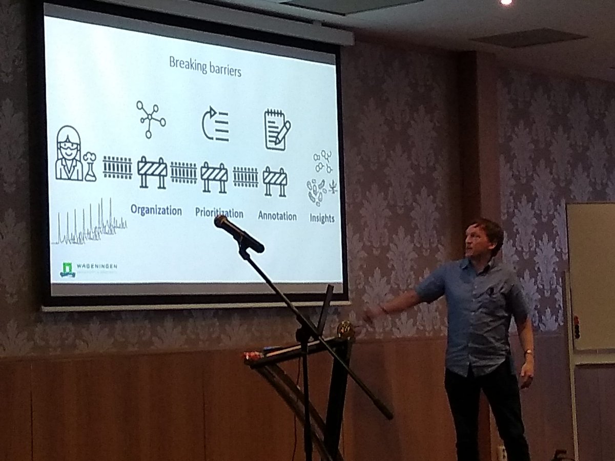 jjjvanderhooft's tweet photo. It was my pleasure to also highlight recent work by my team @vdHooft_CompMet on breaking barriers in #metabolomics #data analysis using #computational #metabolomics strategies - and to make a call for #OpenScience #sharingiscaring @OSCWageningen #BioSB2023 @BioSB_nl https://t.co/STeuWCdBTi