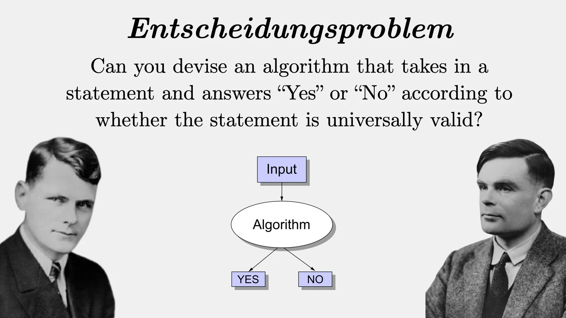 Entscheidungsproblem