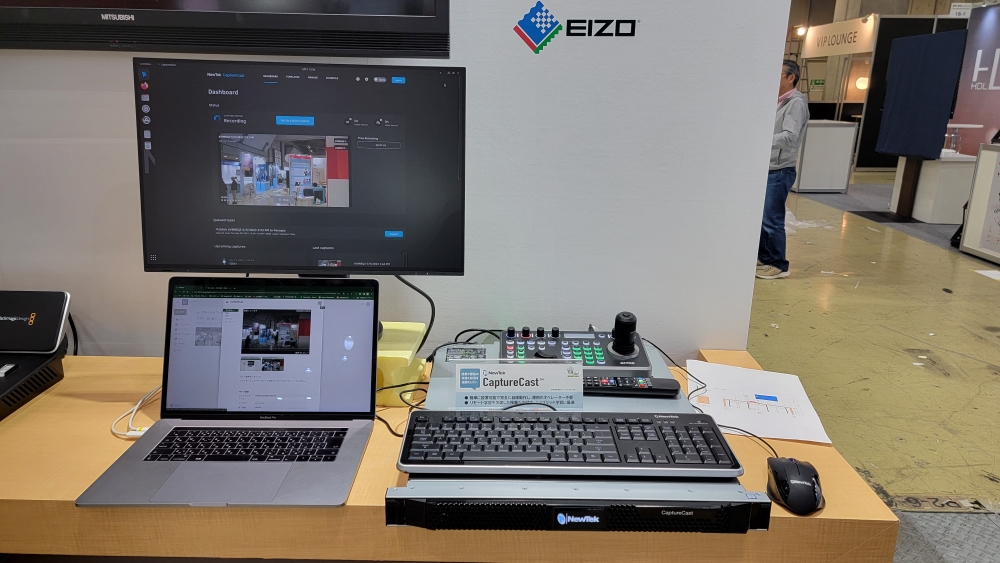 ask_provideo's tweet photo. 🙌 本日から開催!#EDIX 🙌
#NDI 対応自動講義収録ソリューション NewTek #CaptureCast と、AI 自動追従・遠隔操作が可能な #AVITOK PTZ カメラを使ったデモ展示は必見!🤗
日付:5/10 (水)~5/12 (金)
場所:東京ビッグサイト 西展示棟 / Too ブース (番号16-6)
来場登録:https://t.co/iXJPyBNdq5 https://t.co/zVKzk7RVu9