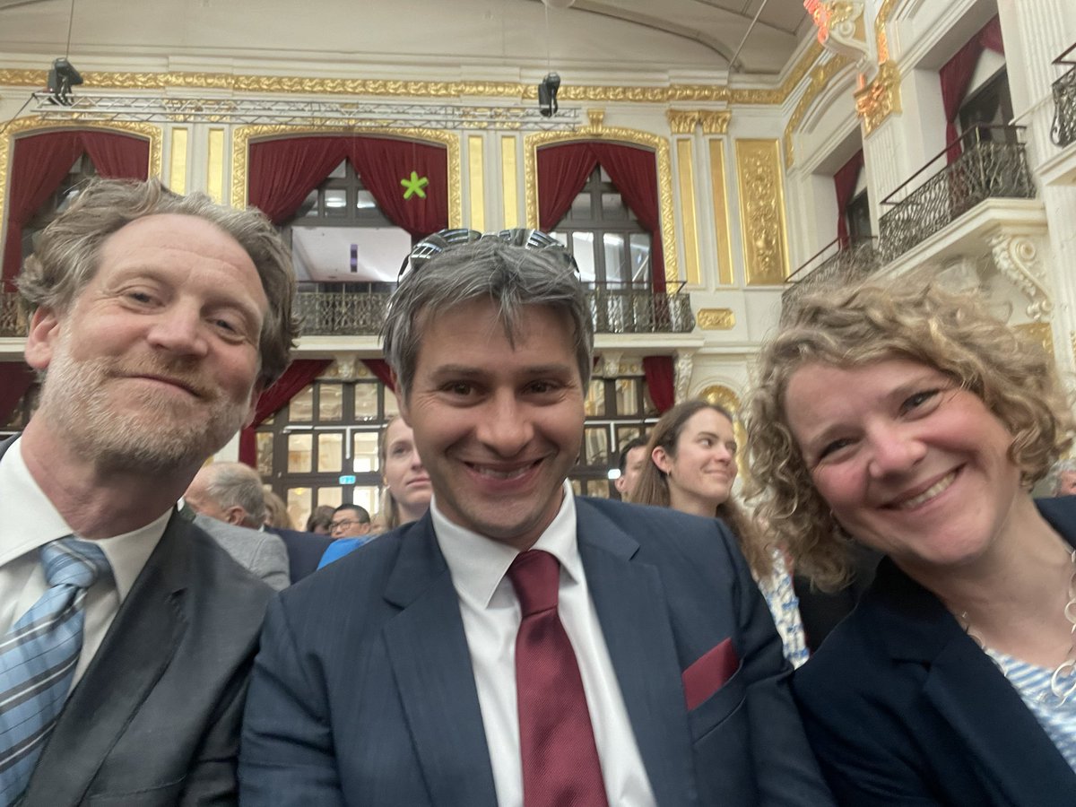 Listening to Austrian President’s <a href="/vanderbellen/">Alexander Van der Bellen</a> keynote at ceremony for Europe State Award ‘23 on #Europeday while representing <a href="/ECoD_network/">European Capital Of Democracy</a> with great colleagues as one of three finalists in category Europe without Borders. @politicsawards