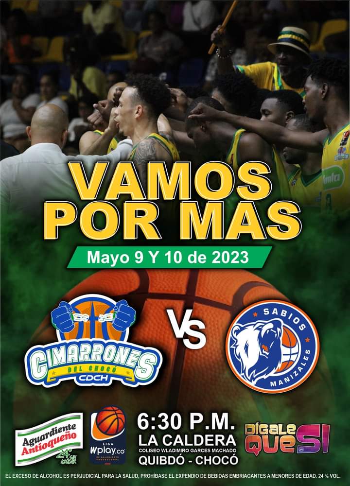 ESTE MARTES 9 Y MIERCOLES 10 DE MAYO, CON LOS CIMARRONES VAMOS POR MÁS. #PaLasQueSea