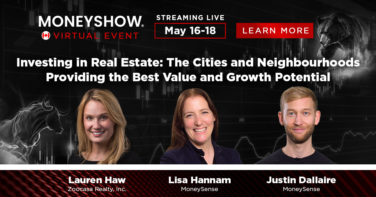 MoneySense at the <a href="/MoneyShow/">MoneyShow</a>: Investing in Real Estate in 2023
Here’s how to get your free ticket to attend the MoneyShow Canada Virtual Expo. 
#itpaystoknow #realestate #investing
moneysense.ca/save/investing…