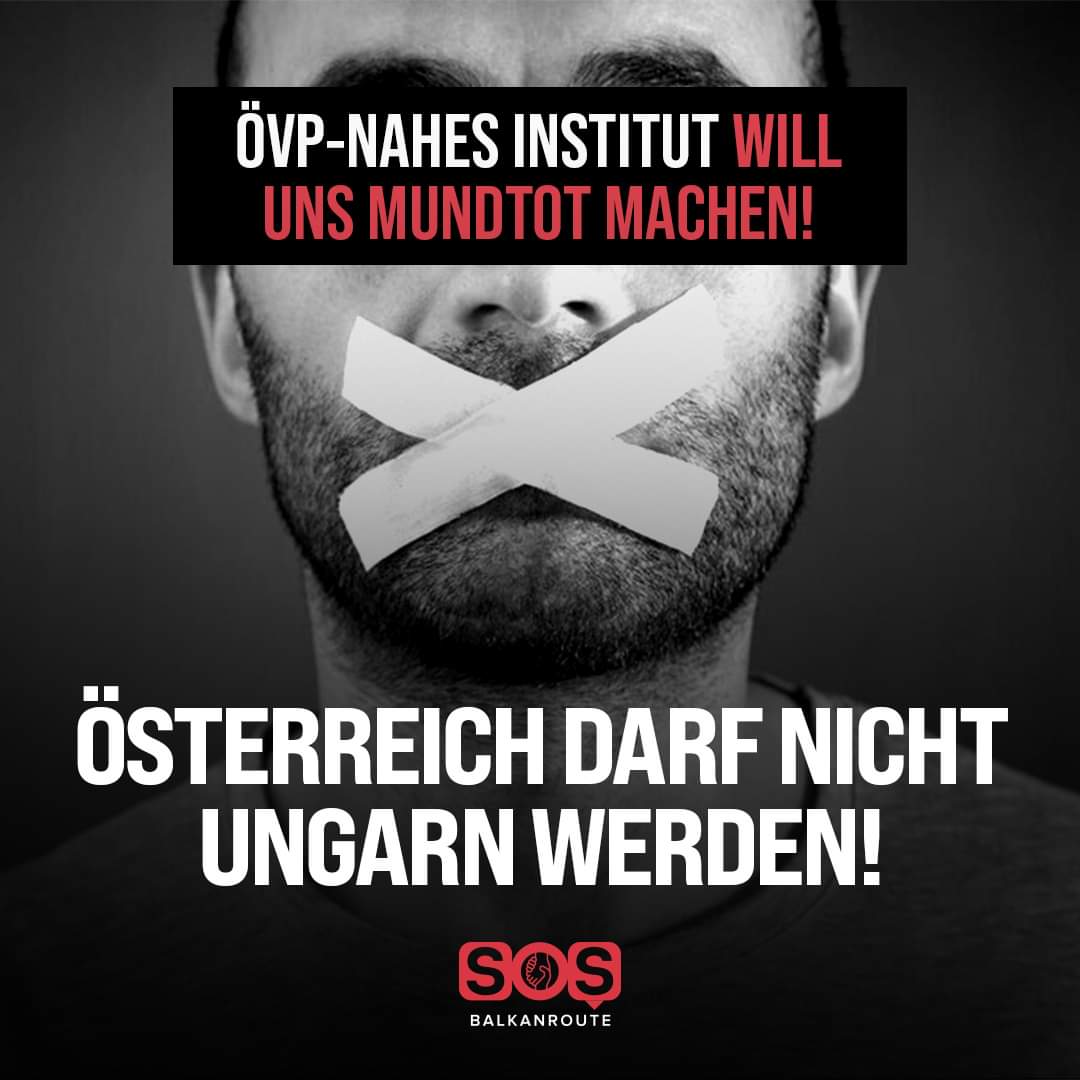 Kid_Pex's tweet photo. Österreich darf nicht Ungarn werden!  In einem Präzedenzfall wird nun vom Spindelegger-Institut ICMPD versucht die Zivilgesellschaft zum Schweigen zu bringen. Es ist ein Einschüchterungsversuch!
Bitte unterstützt uns bei den Anwaltskosten
IBAN: AT20 2011 1842 8097 8400 https://t.co/gxmK5JPTrk