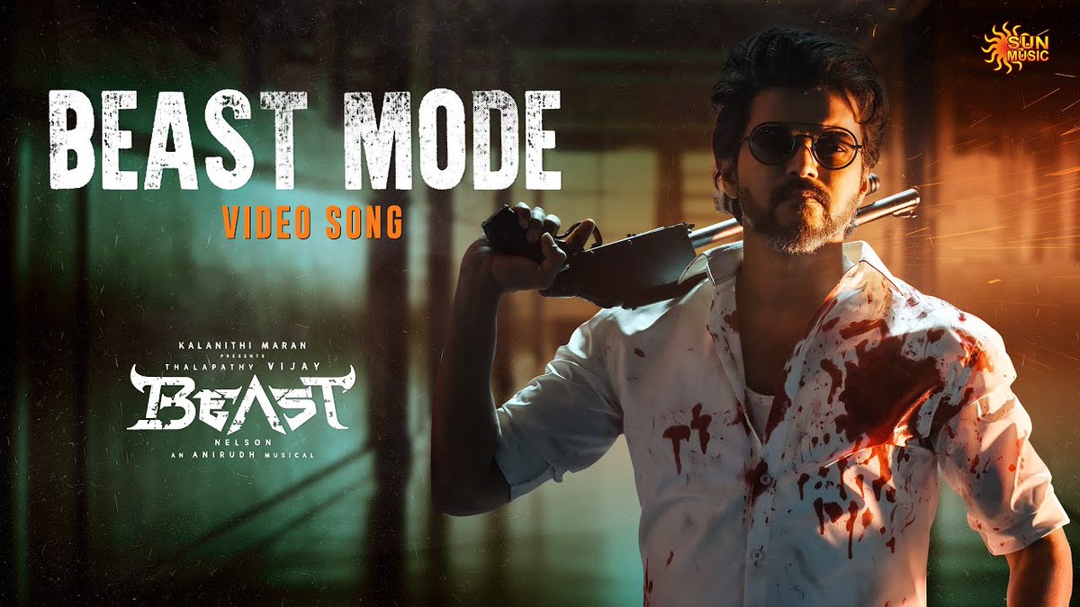 Vijay_Karthik27's tweet photo. @SunMusic #BEASTMode 🔛 🔥🔥
#BEAST ⚡
#BeastModeVideoSong 😎🔥 https://t.co/GvIbIzud0u