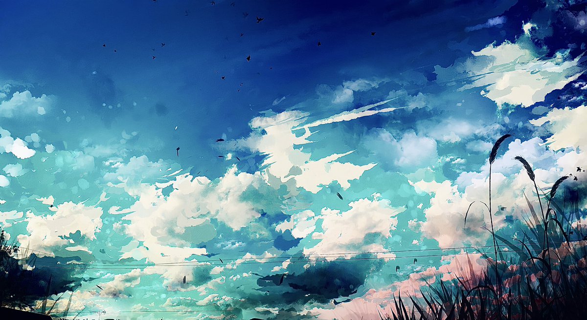 cloud sky scenery no humans outdoors grass cloudy sky  illustration images