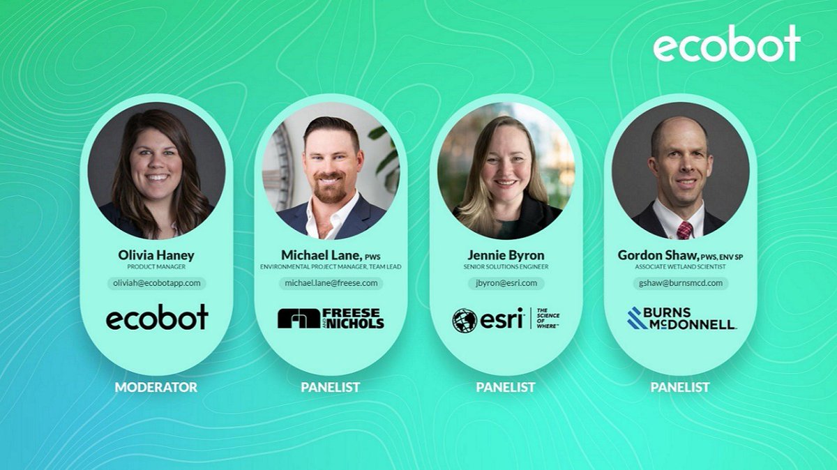 SpatialAce's tweet photo. Heading to #NAEP 2023? Learn from large #engineering consulting firms how to optimize #environmental #permitting workflows in this panel session hosted by #Ecobotapp on Tue, May 9
https://t.co/2ZAkq9cZRo
#aec #gis #NAEP2023 #Esri #ArcGIS #URISA https://t.co/TZ4zKqzFoO