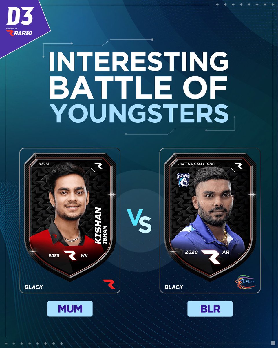TheD3Official's tweet photo. Do you rely on newcomers or vintage players in picking your top 3? 💬👇

#D3 #DigitalPlayerCards #PlayerCards #Rario https://t.co/dutNnHOJik