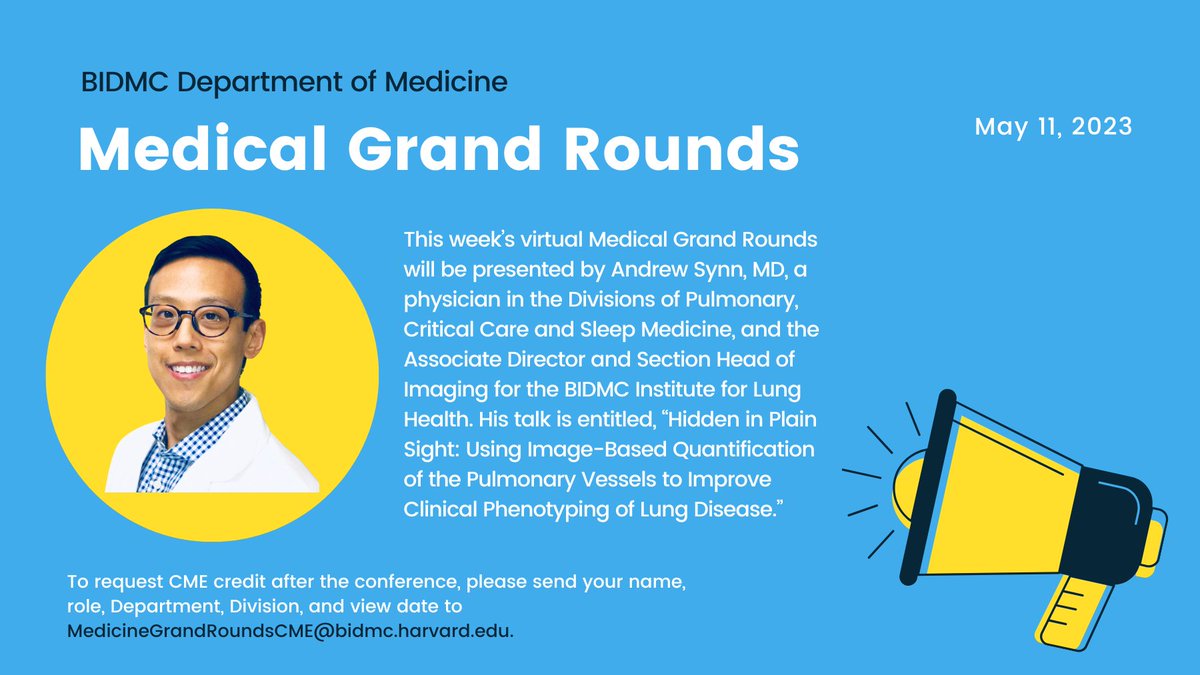 BIDMC Department of Medicine tweet media