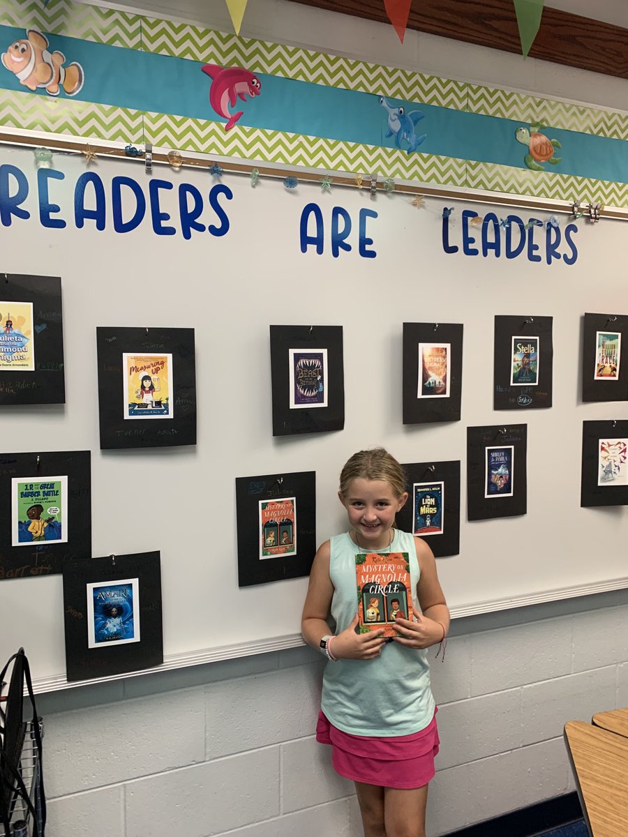 I’m so excited that another awesome Starfish has completed all 15 ⁦<a href="/FloridaSSYRA/">Florida SSYRA</a>⁩ books!  Her favorite read was The Mystery on Magnolia Circle by ⁦<a href="/kateklise/">kateklise</a>⁩ 📖. Congratulations to Hayden on her amazing accomplishment 👏🙌☀️ ⁦<a href="/LOEMedia/">LOE Media Center</a>⁩ ⁦<a href="/LaurelOakElem/">Laurel Oak Elem.</a>⁩