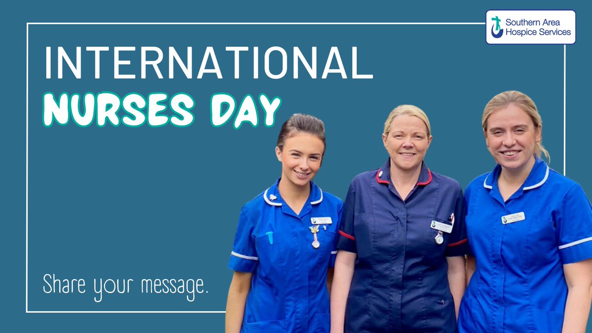 hospiceSAHS's tweet photo. This #InternationalNursesDay help @hospiceSAHS celebrate the amazing work our nurses do by leaving a message on our dedication page here https://t.co/KzFk2wXGD0 

#IND2023 #hopsicenurse #palliativecare #nurse #celebrate https://t.co/8ZikZQmprZ