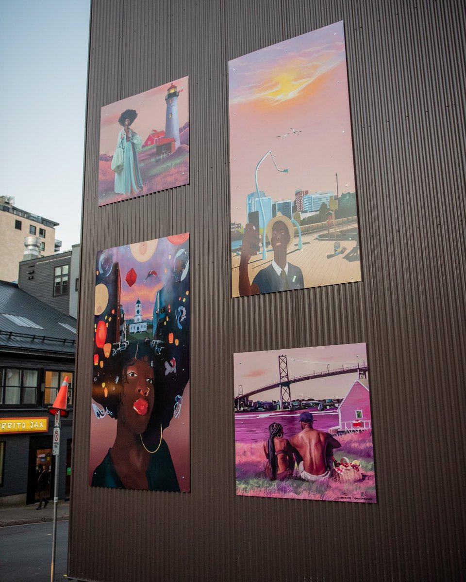 DowntownHalifax's tweet photo. Applications for the 2023 Gritty to Pretty Placemaking Grants are now open!

This year, there are 5 streams: Open Grant, Mural Grant, BIPOC Mural Grant, BIPOC Open Grant, &amp; Façade Lighting Grant. More: https://t.co/sFCzEsYel4

🎨: Daramfon Morgan, Victor Nwaokpani 📷: Stoo Metz https://t.co/KS1uU3cWGr