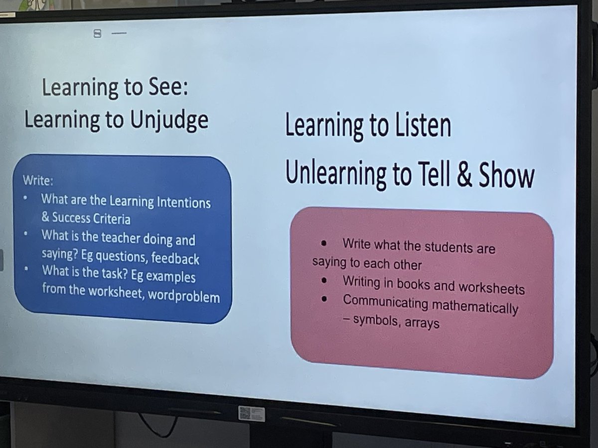 MrsDrebber's tweet photo. Today I participated in my first #InstructionalRound. What a beautiful school environment to be in to explore the identified #ProblemofPractice (POP) through research, observation and discussion. Thanks for your guidance critical friend, @stephygsalazar #school #hawkesburyregion https://t.co/1VaN67JFyH