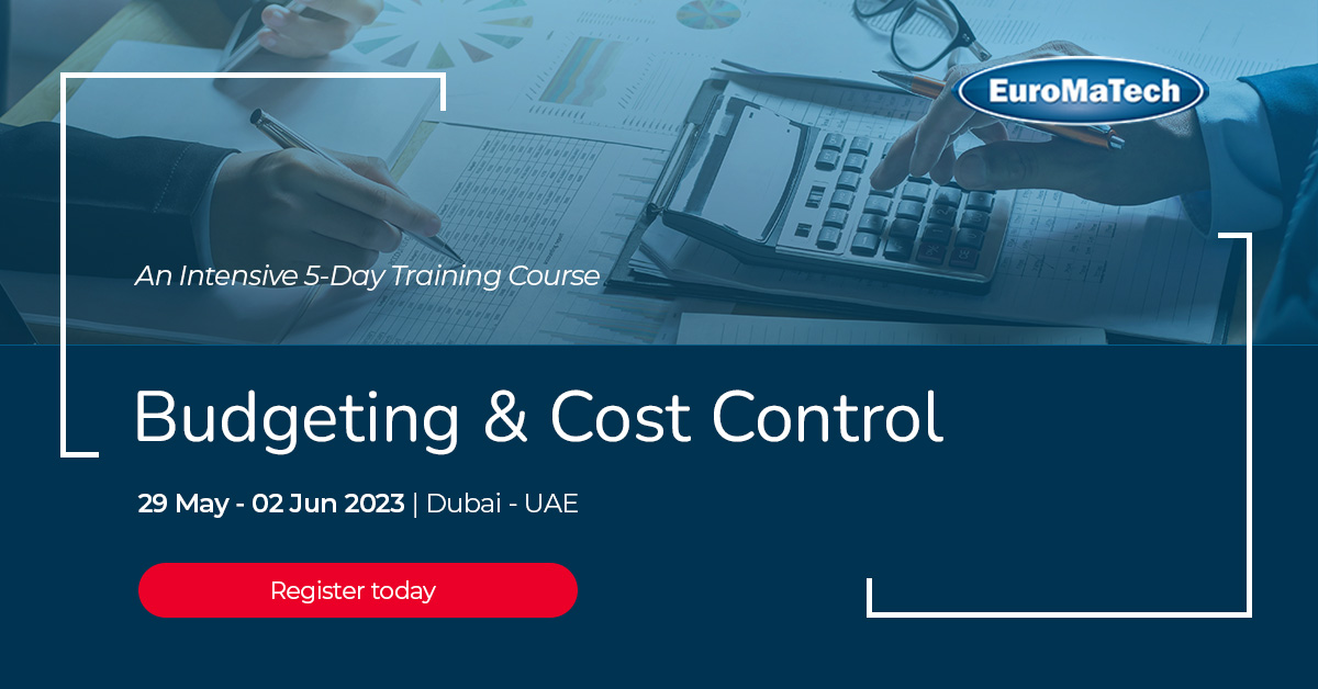 Budgeting & Cost Control

Enroll now!
euromatech.com/seminars/budge…

#euromatech #trainingcourse #training #budgeting #costcontrol #financeprofessionals #financetraining #finance #accounting #budgetingandcostcontrol