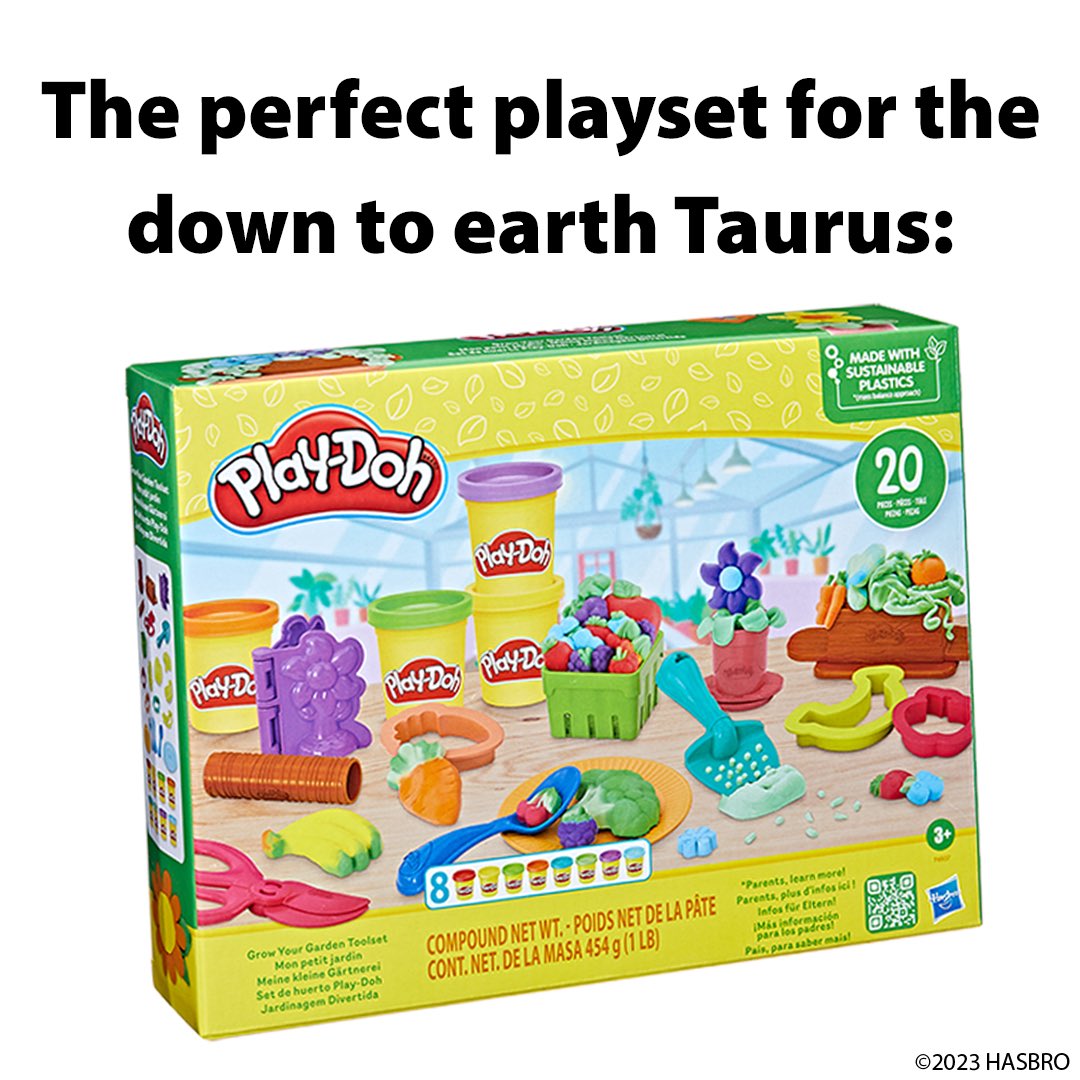 Play-Doh on X: Happy Taurus season! We've found the perfect down