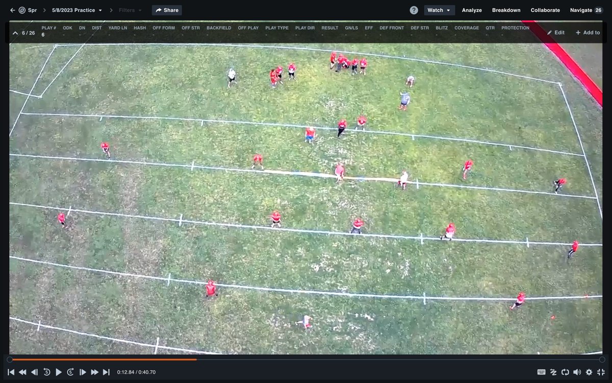 On Day 1 of Spring Ball, the Patriots got after it. Great energy and great numbers. Looking forward to an even better Day 2. 
Also the new drone has some BIG potential. 
#PATRIOTPRIDE