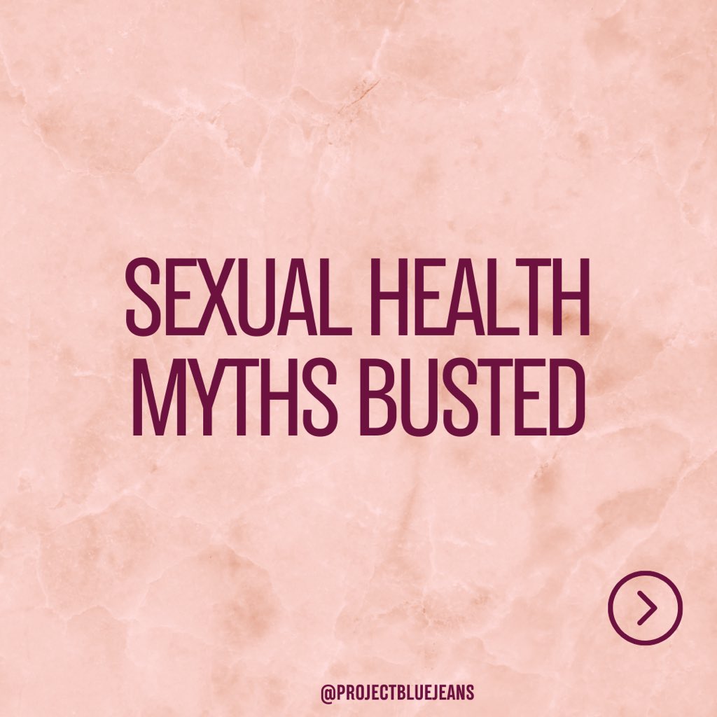 ProjectBlueJean's tweet photo. We are starting a new sexual health myth busting series. 

Being able to make informed decisions about your sexual health starts from understanding #srh.

#srhr #mythbusting https://t.co/q6mvMYxmz7