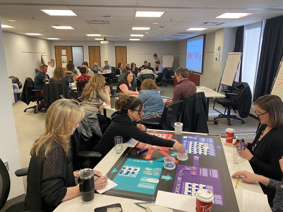 It’s Friday Night at the ER for executives learning system leadership strategies! ⁦<a href="/TheERGame/">Friday Night at the ER</a>⁩