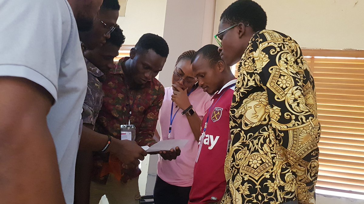 IamLeinad_'s tweet image. The @_learnable interns week started with an ice breaker. 
Here we are group into teams to play some games. It&apos;s all fun here!

#WeAreGenesys #LearnableInternsWeek