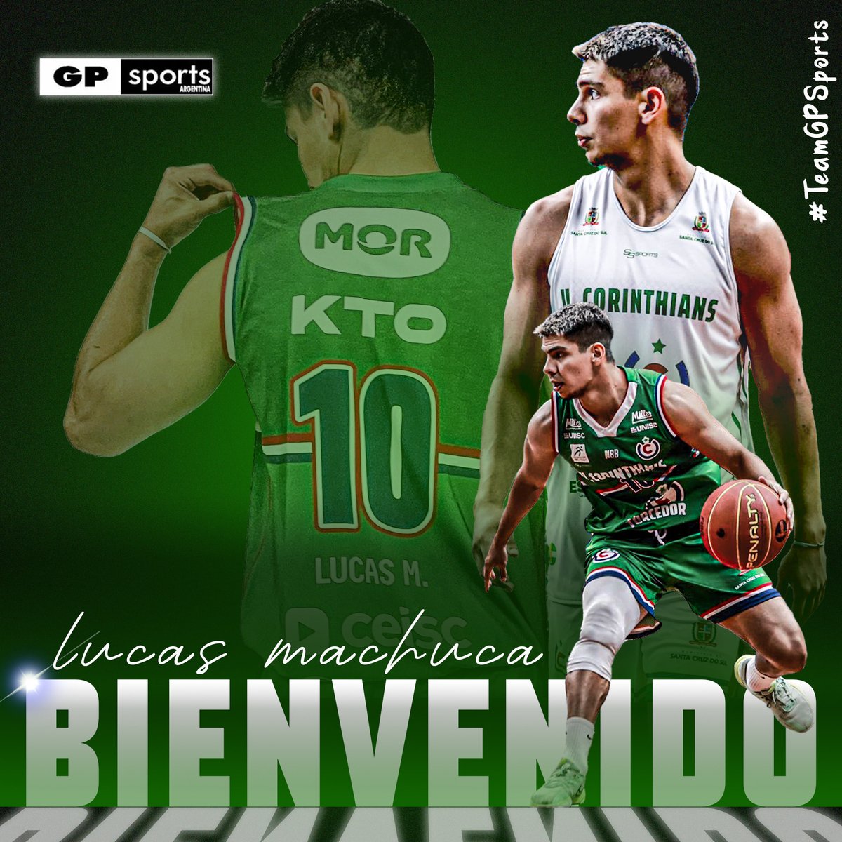 Bienvenido a bordo lucas Machuca ( <a href="/lucasmachuca5/">Lucas Machuca.</a> ) 

Un orgullo acompañarte en este y el próximo paso de tu carrera.

Vamos Lucas !! 💪💪
#TeamGPSports